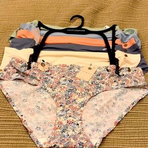 NWTSix pairs of lucky Brand panties